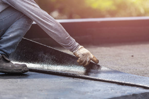 Professional Interior Drainage System technician working in Caledonia, NY